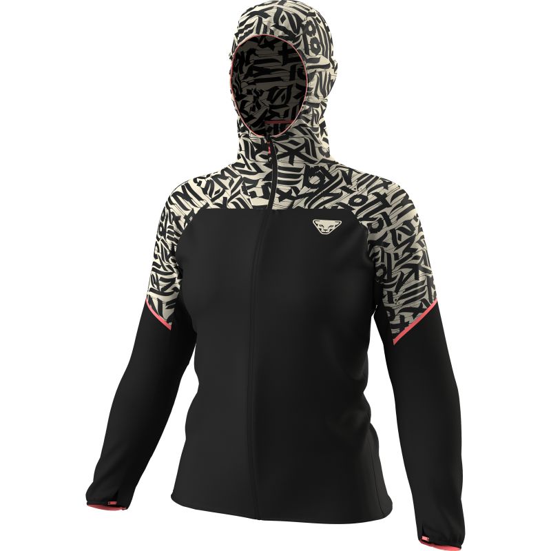 Veste de trail DYNAFIT TRAIL WIND JKT W (overcast) Femme