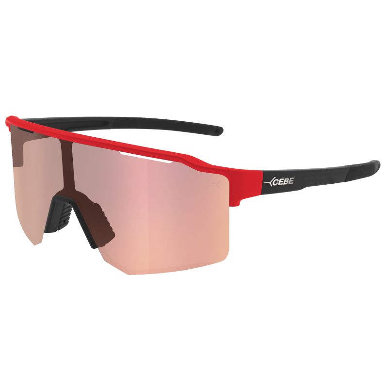 Lunettes de soleil CEBE OUTFLOW2 LITE L Photochromique cat.1-3 (Noir/Fire red) Mixte