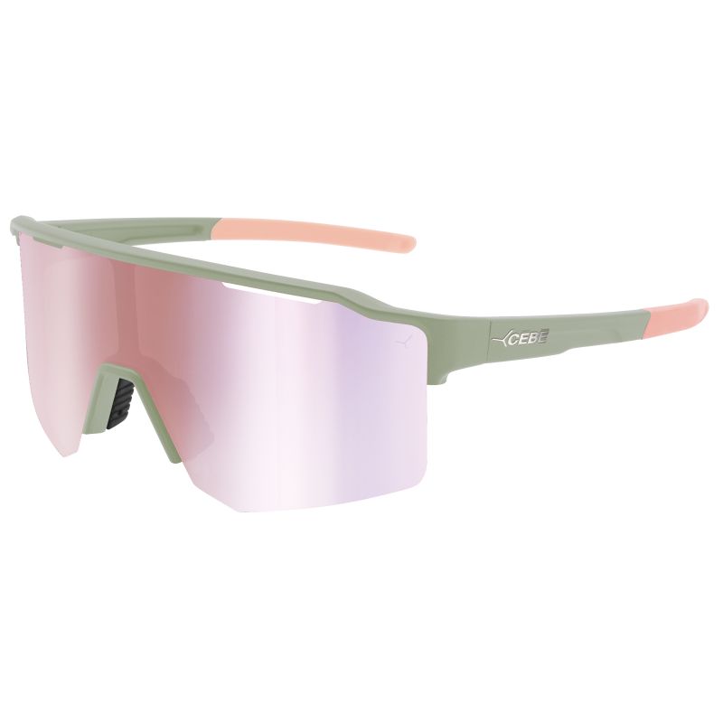 Gafas de sol CEBE OUTFLOW2 S LITE polarizadas cat.3 (Verde/Rosa pink) Unisex