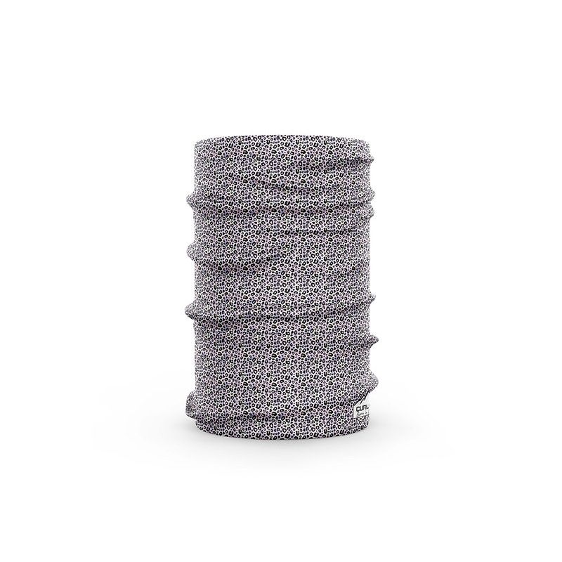 Halsduk i fleece Curlynak Silverleo (Svart/Vit)