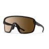 Sonnenbrille Smith BOBCAT (Mattschwarz / ChromaPop photochromatisch braun)