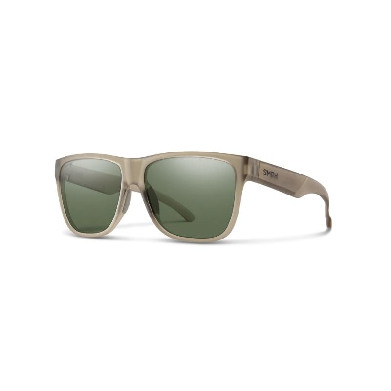 Lunettes de soleil Smith LOWDOWN XL 2 (Matte Summit Crystal / ChromaPop Polarized Gray Green)