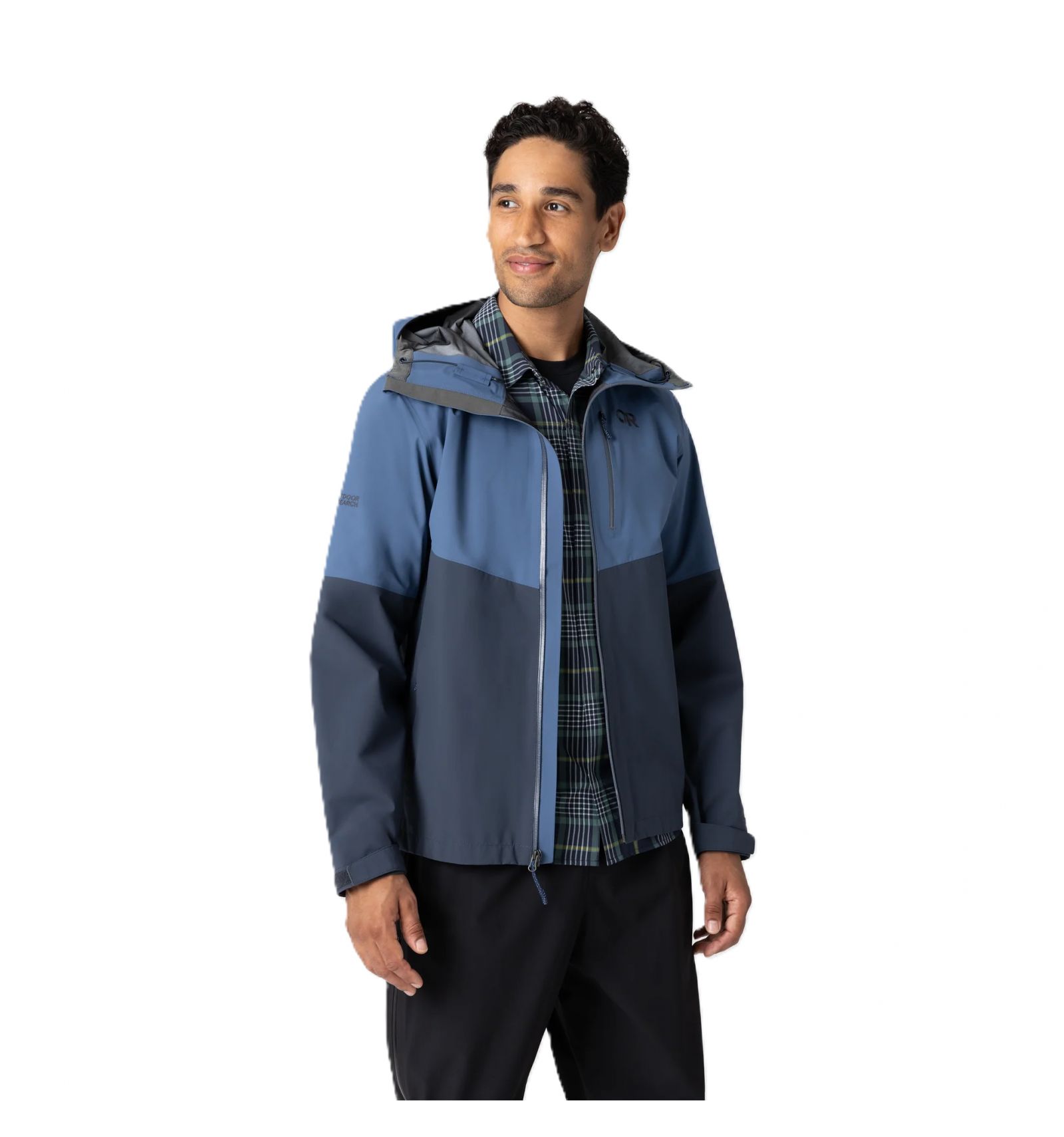 Spannende Wasserdichte Herren Jacke Bild