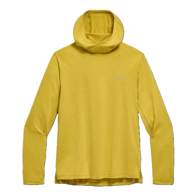 Solbeskyttende trøje Outdoor Research Men's ActiveIce Spectrum Sun Hoodie (Amber Heather) Mand