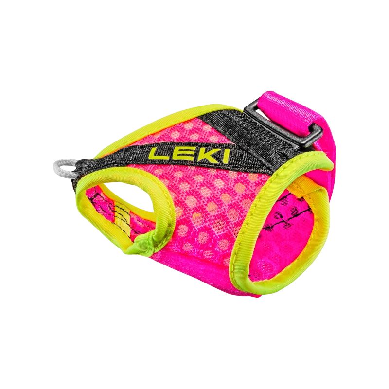 Rannekkeet Leki Shark Frame Mesh (Neon pink / neon yellow)