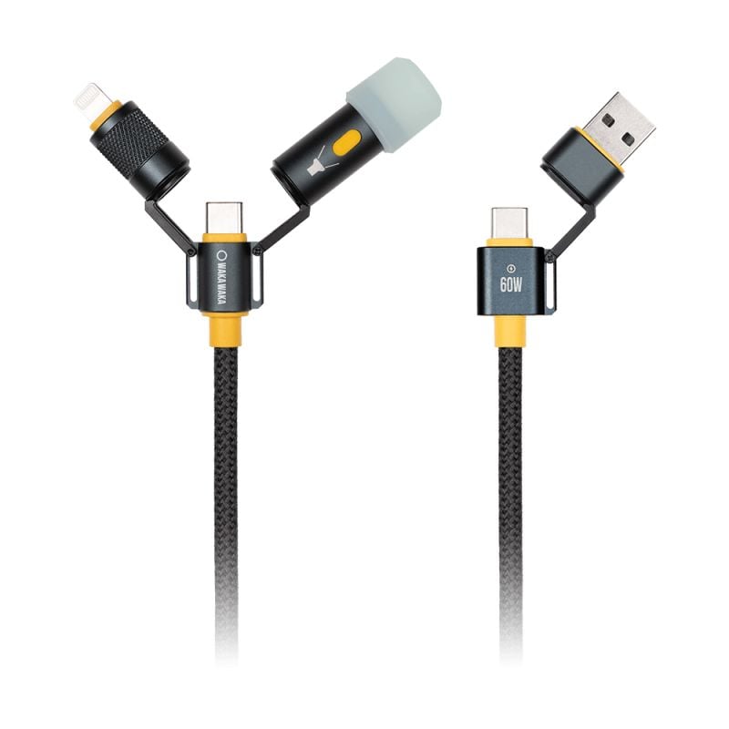 Câble USB à prises multiples WAKA WAKA Connect 