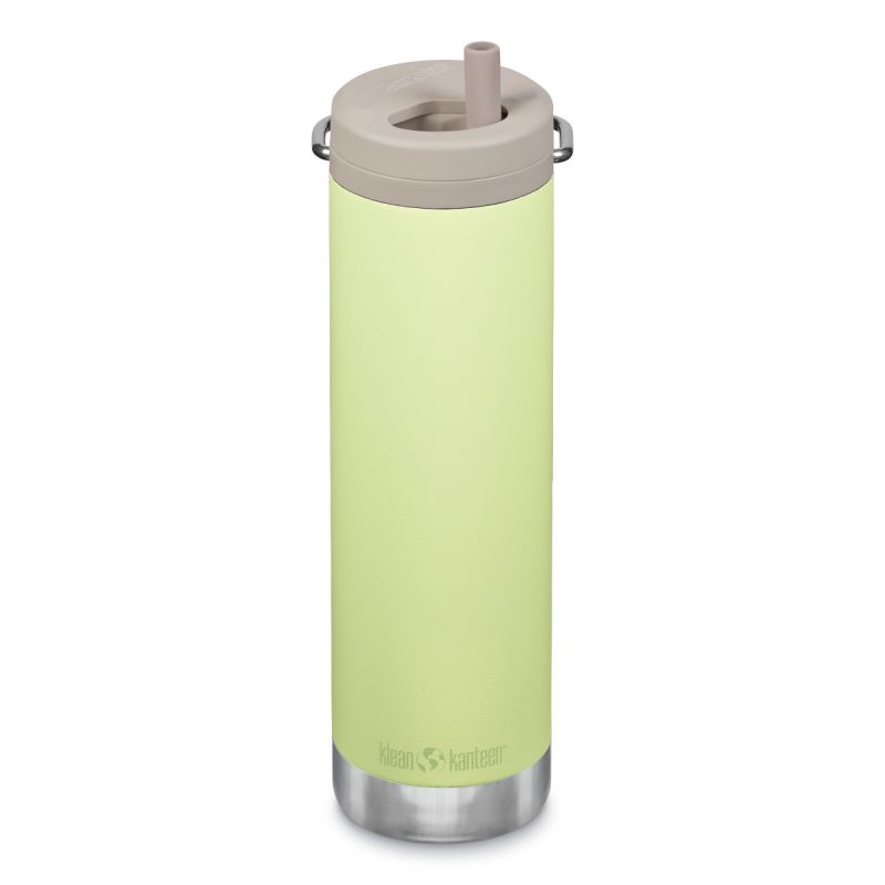 Borraccia Klean Kanteen TKWide 592ml/20oz con tappo a vite (Sadow lime/Tappo taupe)