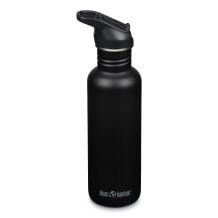 Drikkeflaske Klean Kanteen Classic flip sport cap, 800ml/27oz (Sort)