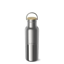 Isoleringsflaske Klean Kanteen Reflect bamboelåg, 473ml/16oz (Børstet)