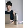 Klean Kanteen Bottiglia isolante Reflect con tappo in bambù, 473ml/16oz ()