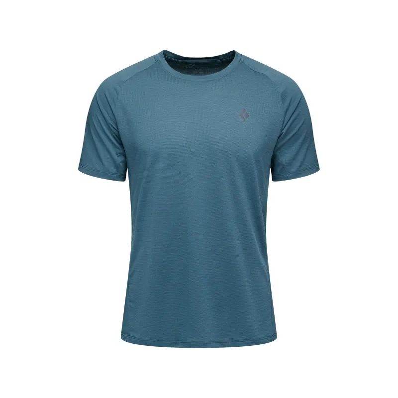 T-shirt Black Diamond M LIGHTWIRE SS TECH TEE (Blu Notte) Uomo