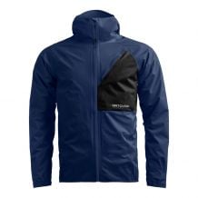Waterdichte jas Ortovox TRACE 2.5L JACKET M (blue nunatak) Heren