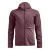 "TRACE 2.5L JACKET W" chestnut