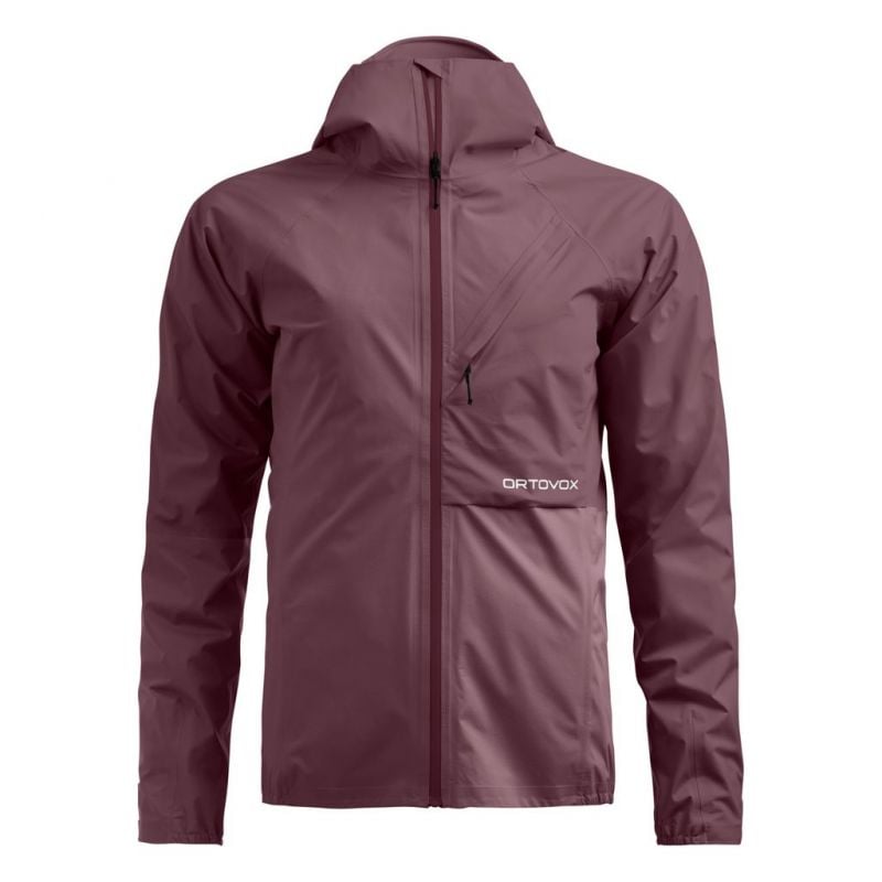 Hardshell jacket Ortovox TRACE 2.5L JACKET W (chestnut) Women