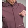 "TRACE 2.5L JACKET W" chestnut