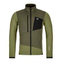 Chaqueta de forro polar Ortovox FLEECE GRID JACKET M (hierbas silvestres) Hombre