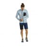 "FLEECE GRID JACKET M" "hielo gris"