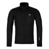 Fleece Ortovox FLEECE GRID JACKET M (black raven) Men
