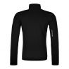"FLEECE GRID JACKET M" "nero corvo"