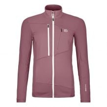 Fleece Ortovox FLEECE GRID JACKET W (dusk rose) Dam