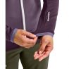 "FLEECE GRID JACKET W" "dusk rose"