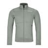 "FLEECE LIGHT JACKET M" "groen salie"