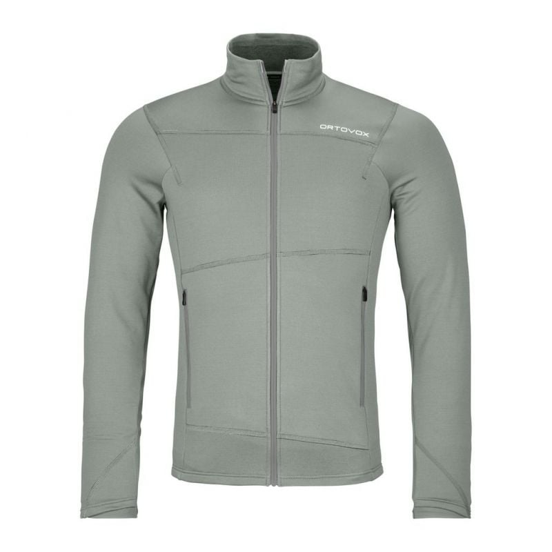 Giacca fleece Ortovox FLEECE LIGHT JACKET M (green sage) Uomo
