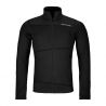 Fleece jakke Ortovox FLEECE LIGHT JACKET M (black raven) mand