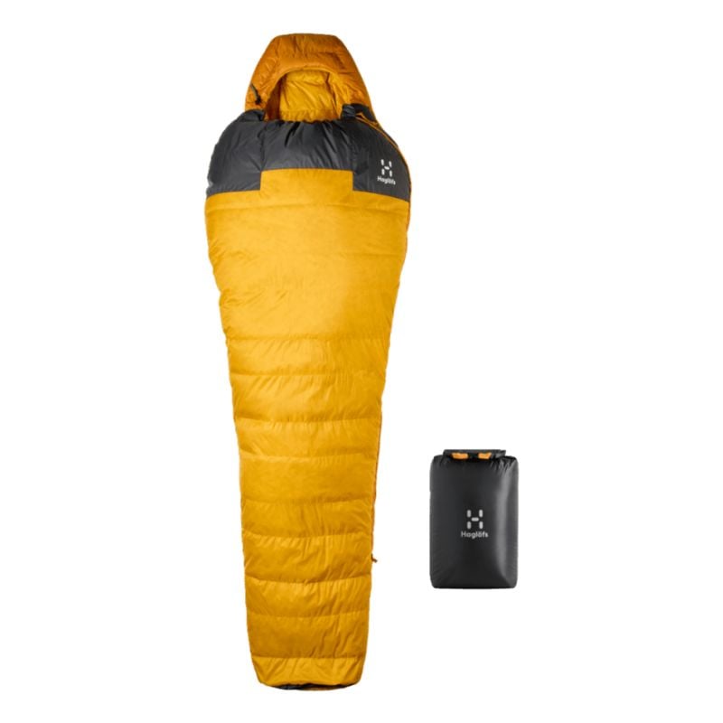 Schlafsack HAGLOFS Nordic Expedition Down -12 Desert (Gelb/Sonnengelb)