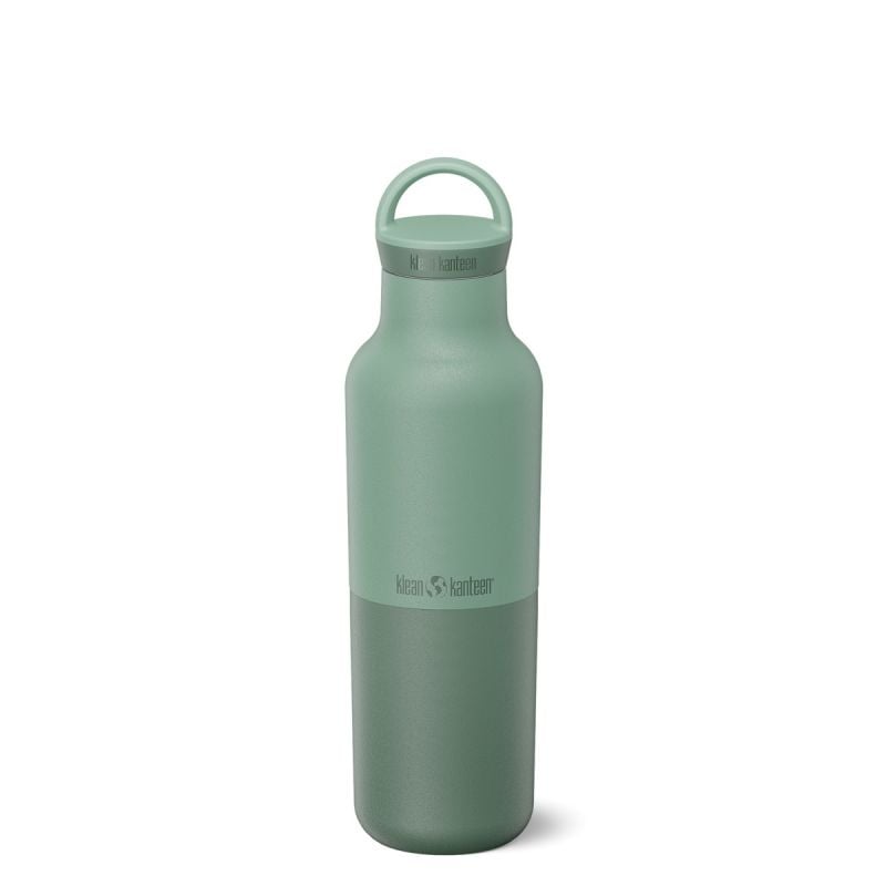 Isolatiefles Klean Kanteen Rise Vac Classic 591ml/20oz Arch loop cap (Iceberg)