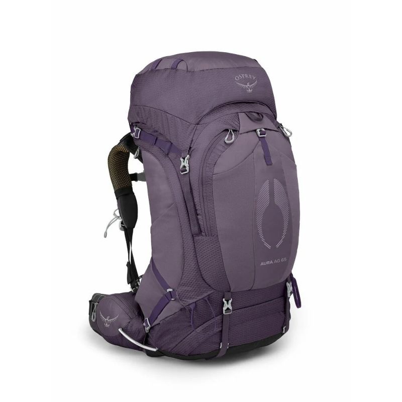 Ryggsekk for fotturer Osprey Aura AG 65 (Enchantment Purple) Dame