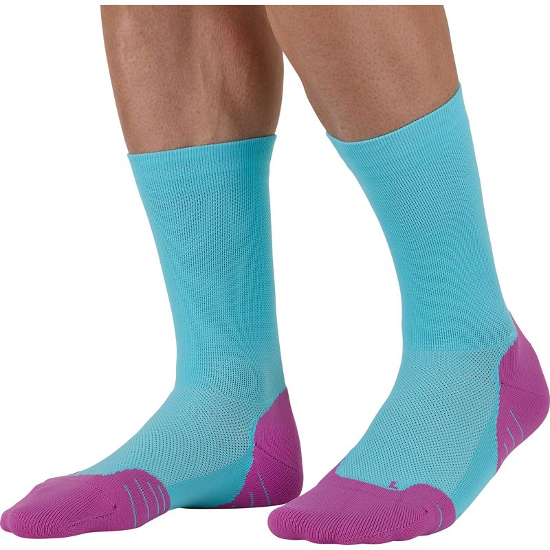 Calze da trail running Monnet CHAUSSETTE FREE RUN (BLU/VIOLA) Unisex