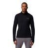 Tee-shirt demi zip COLUMBIA DriVenture Half Zip (Black) Homme
