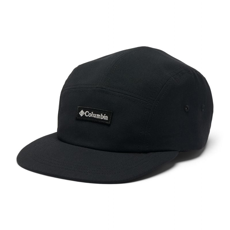 Kasket Columbia Creek Side 5 Panel Hat-Collegiate (Black) Unisex