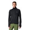 Triple Canyon Grid Fleec-Black