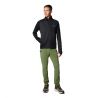 Triple Canyon Grid Fleec-Black