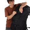 Rugzak voor wandelen Osprey Farpoint Trek 75 (Zwart) Mannen