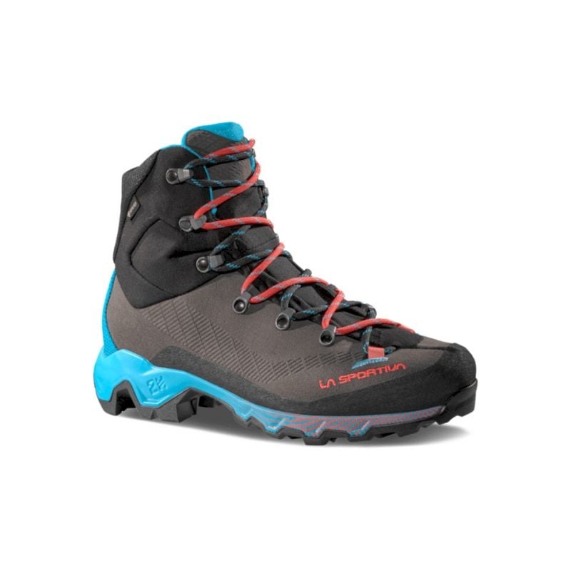 Zapatos de senderismo La Sportiva Aequilibrium Trek GTX (Carbono/azul malibú) Mujer