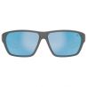 AIRFIN Grey Matte Acid - Sky Blue Polarized Ref.