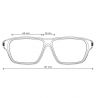 AIRFIN Grey Matte Acid - Sky Blue Polarized Ref.