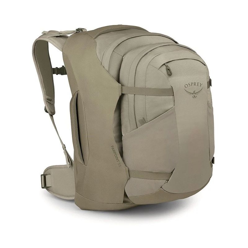 Reisrugzak Osprey Farpoint 55 (Sawdust) Mannen