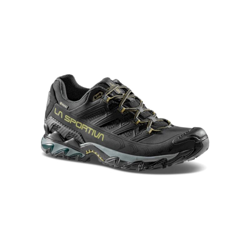 Vandresko La Sportiva Ultra Raptor II Leather GTX (Black/cedar) Herre