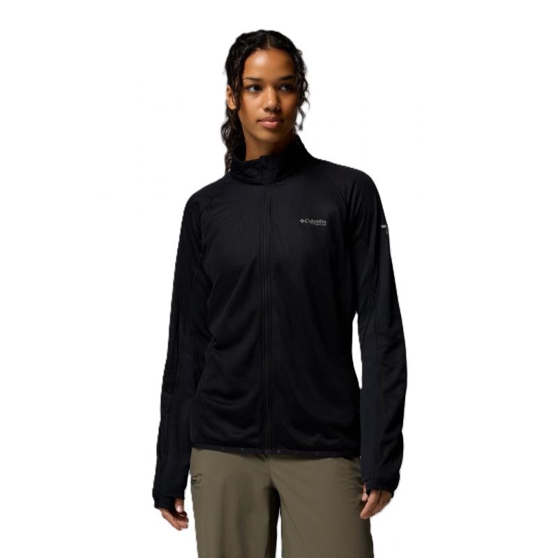 Fleece Columbia Summit Step Full Zip (Black) Dames