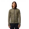 Summit Step Full Zip M-Stone Green