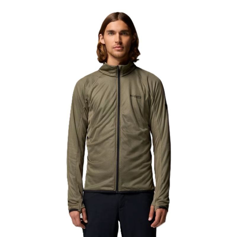 Fleece Columbia Summit Step Full Zip (Stone Green) Herren