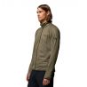 Summit Step Full Zip M-Stone Green
