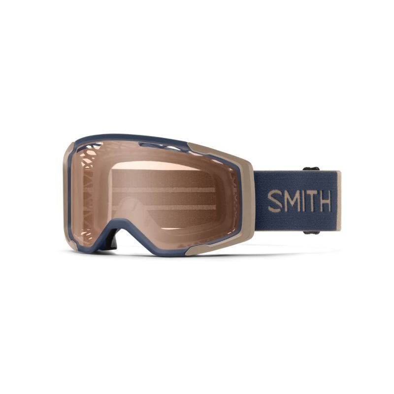 MTB masker Smith Rhythm MTB (Royal navy - ChromaPop amber low light)
