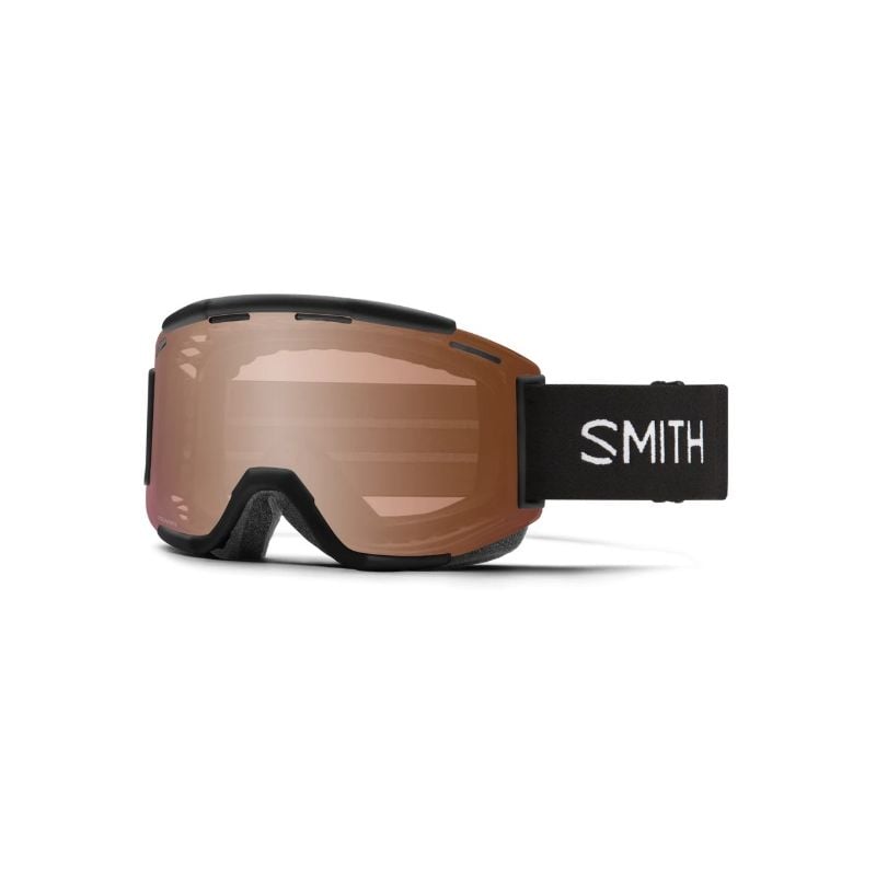 Maschera da MTB Smith SQUAD MTB (Nero - ChromaPop contrasto rosa flash)