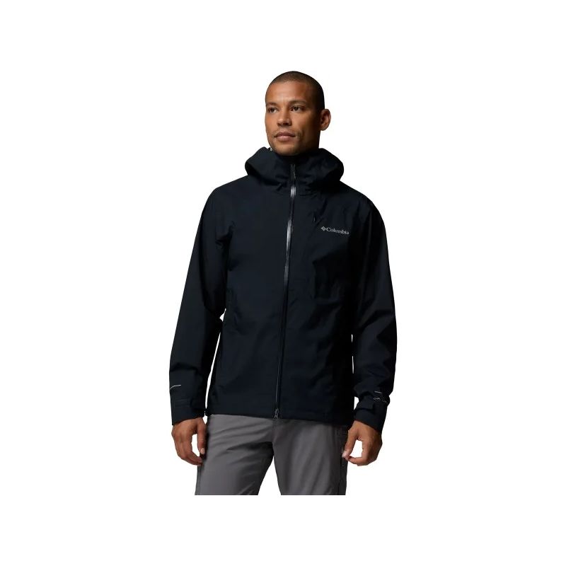Waterdichte jas Columbia Trailborne 2.5L Shell (Zwart) Heren
