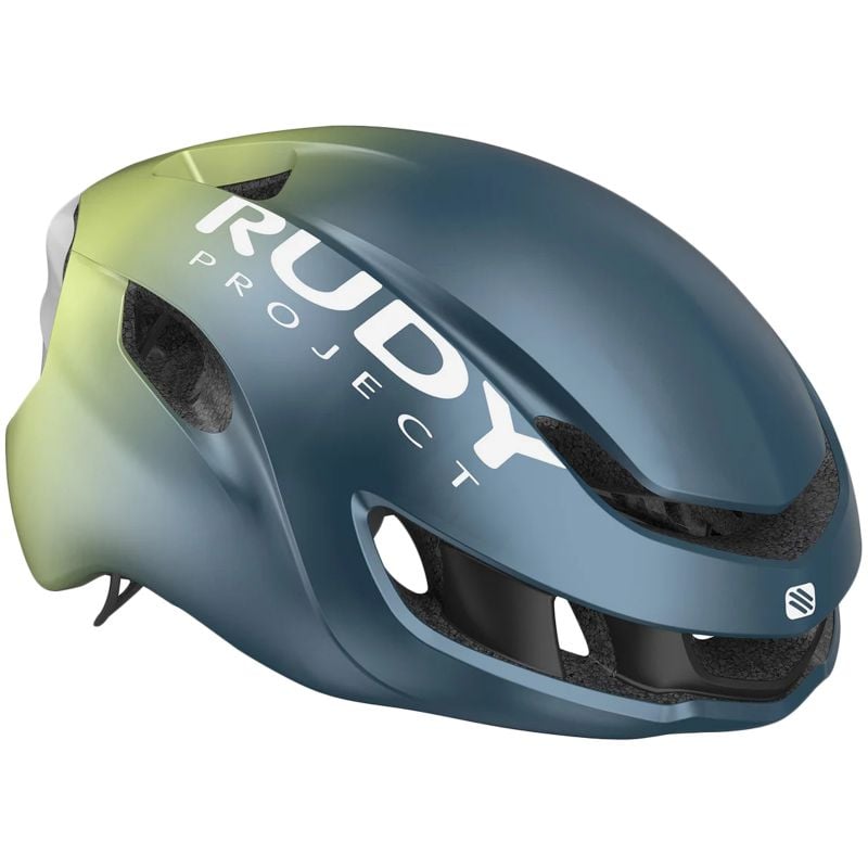 Casque de vélo RUDY PROJECT Nytron (Blue Avio/Apple Green Metal - Matte)